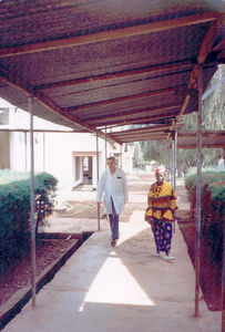 ELCT, Karagwe Diocese, Tanzania. Nyakahanga Hospital. Medical Missionary Dr Børge Buch startin