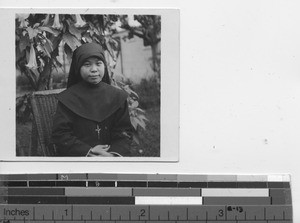 Sister Mary at Jiangmen, China, 1937