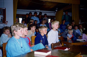 Fra Den Norske Skole i Kathmandu, Nepal, marts 1988