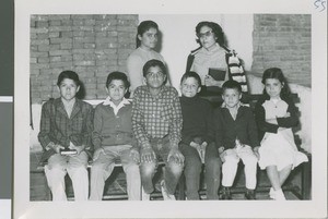 Clase de niños; Ciudad Obregón, Sonora, México, 1964