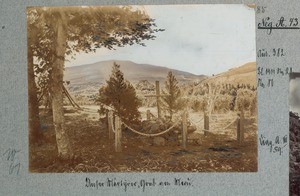 Our martyrs' grave at Mount Meru, Tanzania, ca.1900-1911