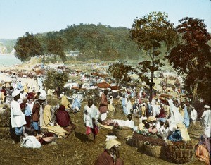 Riverside Mela, India, ca. 1930