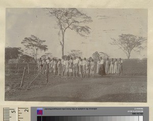 Roll Call, Kikuyu, Kenya, ca.1911