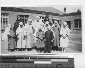 An Easter First Holy Communion at Fushun, China, 1932