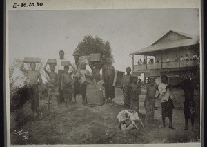 Bautu ba Loba of Koki. 'Gottes-Knaben' ('God's Boys'), Mangamba, Cameroon