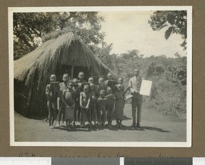 School class, Chogoria, Kenya, ca.1925