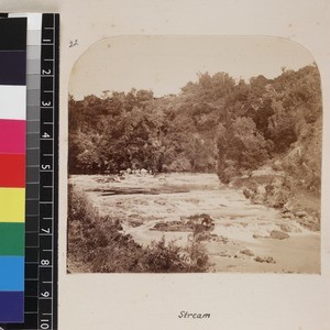 View of stream, Mantasoa, Madagascar, ca. 1865-1885