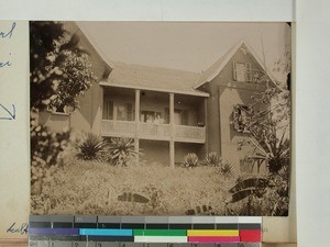 Andafiatsimo, NMS's first printing press, Ambohijanahary, Antananarivo, Madagascar, ca.1903