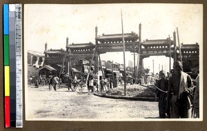 Memorial arch, Beijing, China, ca.1931-1934