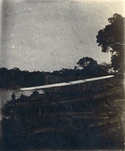 Boat, in Gabon