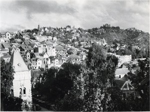 View of the West of Antananarivo, in Madagascar