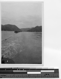 River travel in Meixien, China,1928