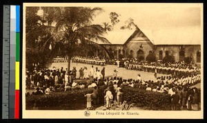 Welcoming the prince at Kisantu, Congo, ca.1920-1940