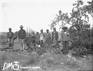 Group of African people, Pretoria, South Africa, ca. 1896-1911