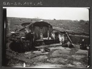 Offering at a grave