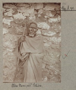 Old man from Shira, Tanzania