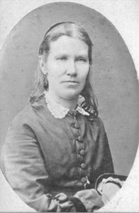 Caroline Wilhelmine Ernestine Hempel, born 22/03/1832 in Wittstock, Brandenburg, Germany. Died