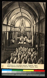 Ordination service, Nagasaki, Japan, ca.1920-1940