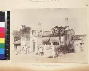 View of mosque, Vizianagaram, India , ca. 1885-1895