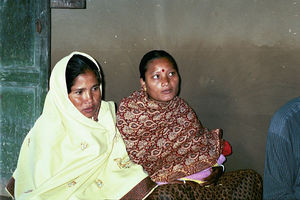 Gudstjeneste i Bangladesh Lutherske Kirke/BLC, Birganj 2001