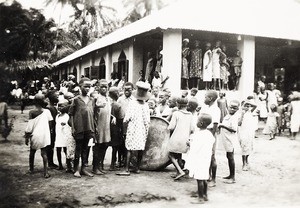 Opening of Okwa Church, Ndoro circuit, Nigeria, ca. 1936
