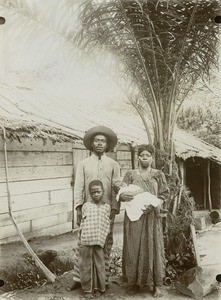 Christian family in Gabon