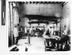 Maryknoll Brother at St. Louis school in Hong Kong, China, 1924