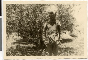 Itinerant singer, Ayra, Ethiopia, ca.1951-1952