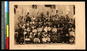 Musical ensemble, China, ca.1920-1940