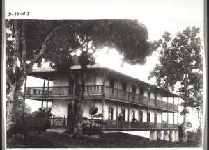 Basel Mission sanatorium for the Gold Coast. Mission station Aburi