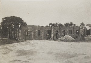 New ward in progress, Nigeria, 1936