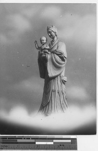 Oriental Madonna and Child at Fushun, China, 1937