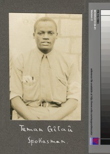 Teman Gitau, Kikuyu, Kenya, August 1926
