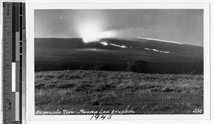 Humuula flow - Mauna Loa eruption, Hawaii, ca. 1948