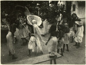 Indian devil dancers