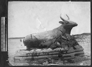 Bronze bull, Beijing, China, ca.1870-1880