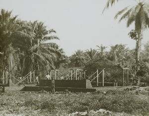 Hospital building. Early view, Congo, ca. 1925-1935