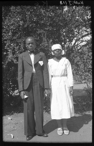 Married couple, Mozambique, ca. 1933-1939