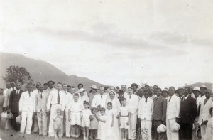 Wedding of the missionary Martin, in Cameroon