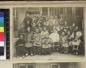 Pupils at the Women's School, Quanzhou, China, 1897