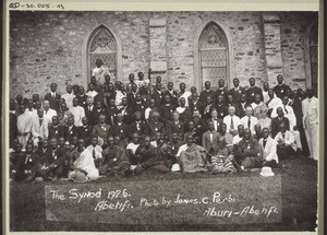 The Synod 1926. Abetifi. Photo by Jonas. C. Perbi Aburi-Abetifi