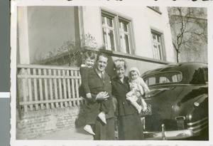 The Gatewood Family, Frankfurt, Germany, 1948