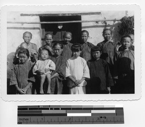 Women and children Christians in Kwangsi, China, 1941