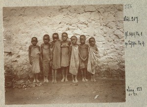 School children, Tanzania, ca.1895-1909