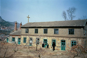 Old Girls School in Dagushan is now functioning as Church building