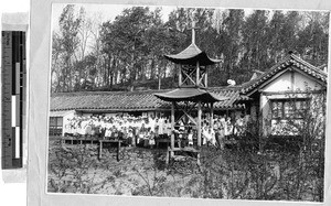 Group portrait taken on Pentecost, Hiken, Korea, 1929