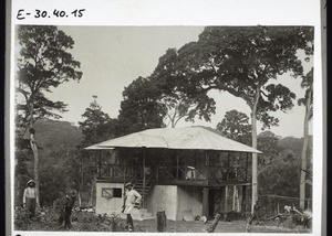 A Planter's hut near the harbour for warships, Victoria