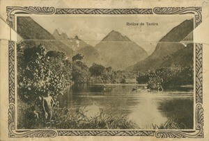 A river in Tautira, Tahiti