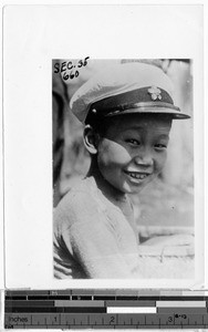 Portrait of a boy leper of Koyama, Japan, ca. 1934