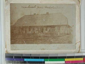 Mission station, Ambohimasina, Madagascar, ca.1877